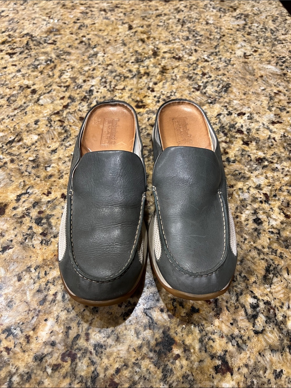 Timberland Slip-On Leather Clog - Green